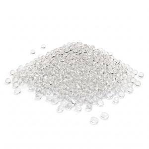 Elastómero Termoplástico SEBS 100% Transparente de Alta Calidad, Estándar FDA, Materia Prima Personalizable en Color y Dureza para Mordedores de Bebé - Product Image 1