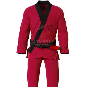 Servicio OEM, Venta al por Mayor de Uniformes de Jiu Jitsu de Manga Larga de Algodón, Uniformes de Artes Marciales de Jiu Jitsu - Product Image 3