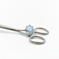 Pinces chirurgicales Collins pour la manipulation de la langue, 6,5 pouces, mâchoires larges 20 mm, en acier inoxydable, instruments de maintien