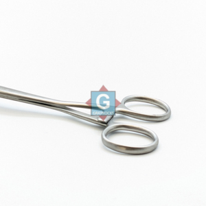 Pinzas quirúrgicas Collins para sujeción de lengua, 6.5 pulgadas, mandíbulas anchas de 20 mm, instrumentos de sujeción de acero inoxidable - Product Image 4