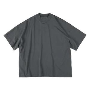 เสื้อยืดกราฟิกขายส่งสำหรับผู้ชาย เสื้อยืดทรงหลวมสำหรับแบรนด์เสื้อผ้าสตรีทแวร์แนวอินเทรนด์ - Product Image 4