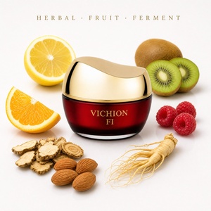 Crema Facial VICHION FI Vital Ginseng 50ml, Antiarrugas, Blanqueadora, Hidratante, Uso Nocturno Coreano, Filtrado de Fermentos, Cuidado de la Piel con Infrarrojos Lejanos - Product Image 4