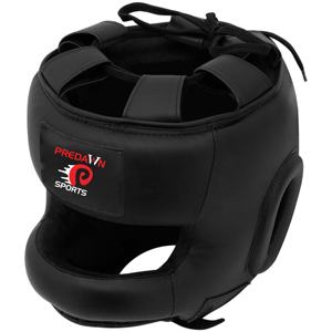 Gants de boxe d'entraînement professionnels, confortables, durables, entièrement protecteurs, avec grille faciale en cuir amovible, prix bas, vente en gros - Product Image 6