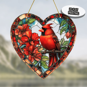 CIFbuy Acchiappasole a Cuore Arcobaleno in Acrilico Effetto Vetro Colorato, Decorazione in Cristallo per Casa e Giardino, TikTok per Servizio Ritiro Temu - Product Image 6