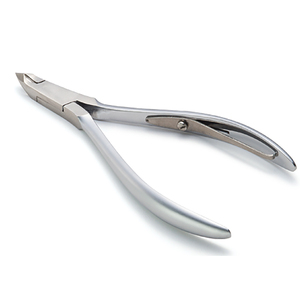 Private Label D-06 Medical Quality Durable Stainless Steel Cuticle Nail Nipper Luxury Design Smooth Grip Cuticle Nail Pliers - Product Image 4