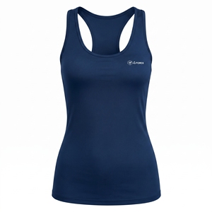2026 Customized Logo New Design Sporty Workout Women <b>Tank</b> <b>Top</b> <b>Knitted</b> Polyester Factory Price Quick Dry Breathable OEM Custom - Product Image 1