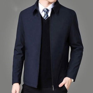 Veste matelassée pour homme en coton personnalisée, légère, avec extérieur en polyester, manteau d'hiver chaud, décontracté, pour l'extérieur - Product Image 2