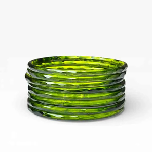 กำไลข้อมือผ้าแบบกำหนดเองได้ ชุดกำไลแบบแคชเมียร์ ชูดิยัน สไตล์หรูหราทันสมัย เหมาะสำหรับงานเทศกาลอีดและงานปาร์ตี้ กำไลชูเรียนสำหรับสาวๆ - Product Image 1