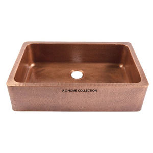 Lavabo de Cobre de Diseño Tradicional de Alta Calidad, Hecho a Mano, Forma Personalizada, Decorativo, en Oferta - Product Image 5