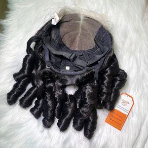 วิกผมมนุษย์แบบมีลูกไม้ด้านหน้าผมหยิกเป็นลอนวิกผมด้านหน้าแบบไม่มีกาว4x4 5x5 6x6 - Product Image 2