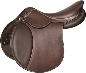 TI101OA073 Customized Polo Saddle English Leather Jumping Saddle Genuine Premium Leather Lightweight <b>Tree</b> Stainless Steel - Product Image 1