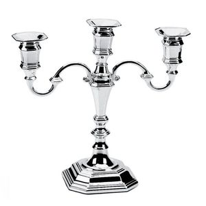 Luxury 5-Arm Silver Floor <b>Candelabra</b> Tall Metal Candle Holder Stand for Wedding Centerpiece Event Party Home Decor 120cm Stand - Product Image 4