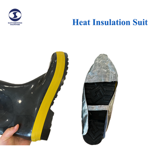 Combinaison <span class=keywords><strong>de</strong></span> travail isolante thermique en tissu aluminisé composite - Product Image 1