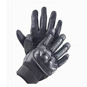 ถุงมือยุทธวิธีสีดำขนาดใหญ่พิเศษ ป้องกันข้อนิ้วอย่างดี ป้องกันแรงกระแทกทั้งนิ้ว ถุงมือสำหรับงานหนัก ถุงมือสำหรับล่าสัตว์และรักษาความปลอดภัย - Product Image 2