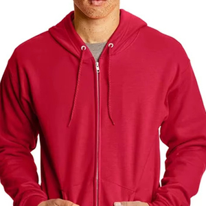 Sudadera con Capucha de Invierno para Hombre de Alta Calidad, con Cierre, Tejido de Felpa, Bordada, Talla Grande, Casual, Ecológica y Transpirable - Product Image 5