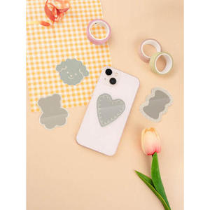 Pack of 2 Mini Frameless <b>Acrylic</b> <b>Mirrors</b> Easy Adhesive Application - Product Image 1