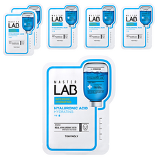 Maschera in Foglio all'Acido Ialuronico Tony Moly Master Lab 19g Idratante 1 Confezione 6 Pezzi - Product Image 1