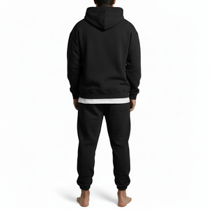 ชุดฮู้ดดี้ผู้ชายแบบเรียบ ชุดวอร์ม กางเกงวอร์ม รับทำโลโก้ตามสั่ง ราคาขายส่ง OEM ODM - Product Image 2