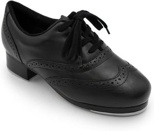 Chaussures de danse à lacets en cuir PU pour femmes et hommes - Product Image 1