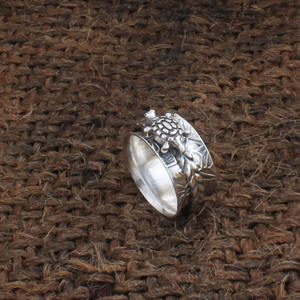 Wholesale <b>Turtle</b> <b>Ring</b> 925 Sterling Silver Vastu Feng Shui <b>Turtle</b> <b>Ring</b> for Wealth and Good Luck Band Jewelry Factory Price - Product Image 3