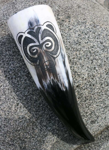 Corne à boire de qualité supérieure, artisanale, écologique, de style antique, vente en gros, produit très demandé - Product Image 2