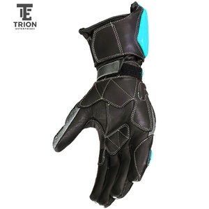 Gants en cuir véritable pour motocross, course automobile, sport, imperméables, nouvelle conception pour hommes, gants de moto - Product Image 2