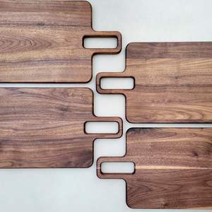 Planche à découper en bois de qualité supérieure, forme rectangulaire, passe au lave-vaisselle, écologique, pour la cuisine - Product Image 4
