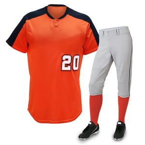 Uniformes de Béisbol Personalizados al por Mayor a Precio Económico, Uniformes de Béisbol en Oferta con Nombre y Número del Equipo Personalizados - Product Image 1