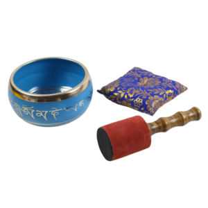 Bol chantant tibétain fait main, authentique instrument bouddhiste de méditation et de yoga, décoration, bol chantant décoratif - Product Image 4