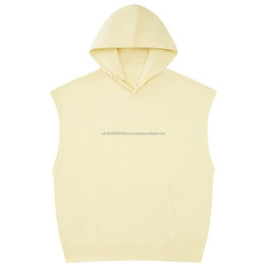 Sweats à capuche personnalisés boxy logo personnalisé sweat à capuche coton 100 épaules tombantes sweat à capuche en éponge française - Product Image 1