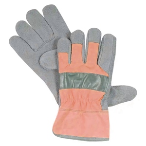Top Grade Heavy Duty Canadian Rigger Gloves Excellent Cowhide Split Leather Industrial Safety Gloves for Hand <b>Arm</b> Protection - Product Image 3