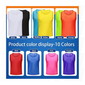 Chalecos Deportivos para Jóvenes con Números, para Entrenamiento de Equipos, Camisetas de Entrenamiento para Baloncesto, Fútbol, Fútbol Americano, Transpirables - Product Image 6