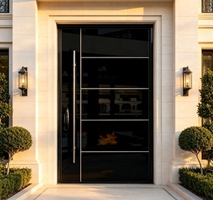 Hand-forged Wrought Iron Entrance Gate Featuring Exquisite Modern Design; Manual Operation Easy Assembly Suitable for Outdoor - Product Image 6