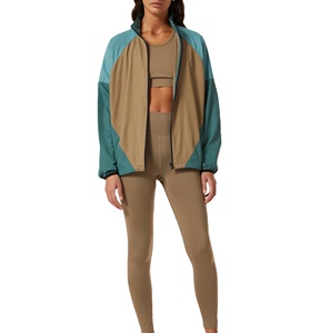 New Arrival <b>Women</b> <b>Lightweight</b> Stand Collar Zipper Casual Wear Windbreaker <b>Jacket</b> Outdoor <b>Lightweight</b> 100% Nylon Sports <b>Jackets</b> - Product Image 3