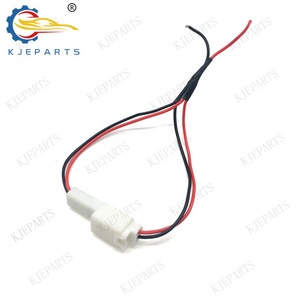 Toyotas araba için otomotiv özelleştirilmiş 2 Pin erkek dişi adaptör güç kablosu kablo demeti - Product Image 5