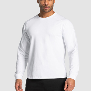 Camiseta Personalizada al por Mayor con Logotipo, Camiseta de Hombre de Alta Calidad, 100% Algodón, Manga Larga - Product Image 1