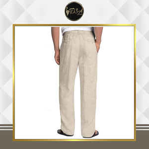 Pantalones de Lino Sueltos, Ligeros, Impermeables, de Secado Rápido, Antiarrugas, de Diseño Moderno, con el Más Alto Estándar de Calidad Superior - Product Image 2