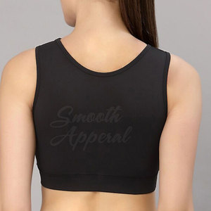 Women <b>Running</b> Sports Bra High for <b>Padded</b> Adjustable Straps Breathable Mesh Front Customizable Gym Yoga Fitness Workout - Product Image 2