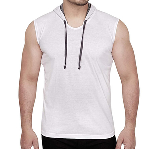 <b>Sleeveless</b> <b>Hoodie</b> Fitness Training Apparel Hooded Tank Top Wholesale Breathable Athletic <b>Sleeveless</b> <b>Hoodie</b> Quick Dry Gym Wear - Product Image 6
