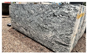 Dalles de granit blanc Viscon de qualité supérieure, pierre naturelle pour comptoirs de cuisine, revêtements de sol, revêtements muraux et intérieurs de luxe - Product Image 4