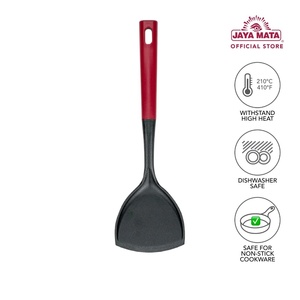 Espátula de Nylon Sólido JAYA MATA JM288 de 350 mm, Antiarañazos, Resistente al Calor, con Mango de Plástico, Apta para Lavavajillas, para Cocina - Product Image 2