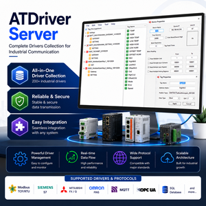 แพลตฟอร์มการสื่อสารอุตสาหกรรมแบบหลายโปรโตคอลสำหรับ PLC และ SCADA |   เซิร์ฟเวอร์ ATDriver - Product Image 1