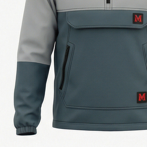 Chaqueta con Capucha Unisex al por Mayor, Personalizable con Marca, Abrigo de Invierno, Ropa Urbana, Cortavientos Premium - Product Image 2