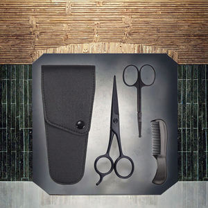 Ciseaux de coiffure professionnels ZARNAB SURGICAL à manche court en acier inoxydable, pour droitiers, avec logo personnalisé, qualité supérieure usine - Product Image 2