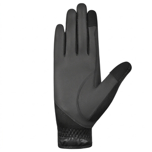 Equestrian Horse Riding Gloves Full <b>Finger</b> Windproof Summer Leather Drawstring Closure Outdoor Sports Horse Racing Unisex - Product Image 2