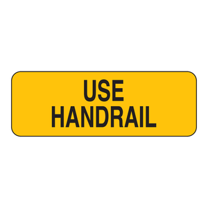 Panneau de signalisation de sécurité pour main courante, durable, pour intérieur/extérieur, pour escaliers et rampes - Product Image 3