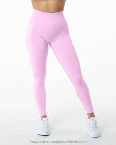 Leggings Deportivos de Cintura Alta para Mujer con Logotipo Personalizado, Leggings de Fitness Elásticos en Cuatro Direcciones para Yoga y Running - Product Image 5