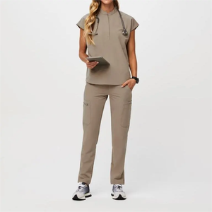 Uniformes de Hospital, Uniformes Médicos, Traje de Enfermera de Manga Larga, Nuevo Color, Traje Quirúrgico para Mujer de Verano, Uniformes de Enfermera - Product Image 4
