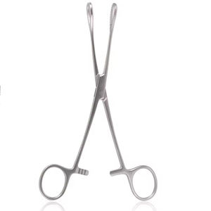 Pinces chirurgicales professionnelles en acier inoxydable pour pansements, droites et courbées, certifiées CE, SI-DTF-19, Classe I, réutilisables - Product Image 2