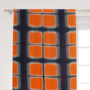 Rideau imprimé tie-dye coloré en coton doux pour appartement, villa, complexe hôtelier - Fabricant en gros Inde - Product Image 2